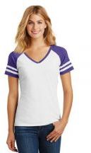 District ® Women's Game V-Neck Tee